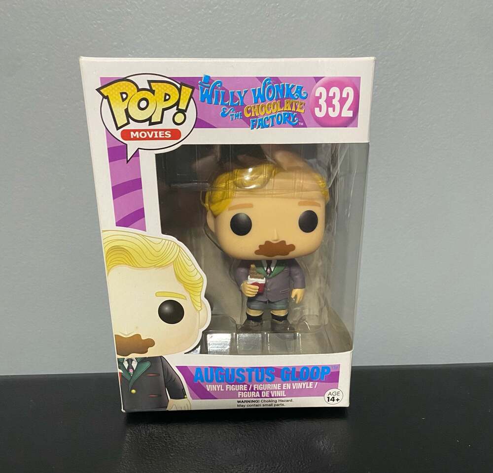 Funko Pop!  Willy Wonka & The Chocolate Factory Augustus Gloop #332 Vinyl Figure